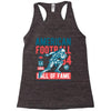 american football Racerback Tank