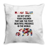 mama bear message Throw Pillow