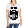 happy father's day Ladies Curvy T-Shirt