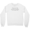 incomplete data people Crewneck Sweatshirt