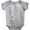 sketch of piston 2 Baby Bodysuit