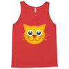 cat yellow Tank Top