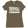 bernie for the future Ladies Fitted T-Shirt