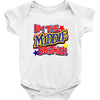 i'm the middle brother Baby Onesie