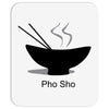 Pho Sho gif riceback Mousepad