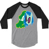 vector scratch 3/4 Sleeve Shirt