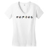 Heroes Women's V-Neck T-Shirt