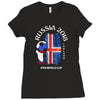 iceland national team youth 2018 fifa world cup Ladies Fitted T-Shirt