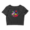 colorful art Crop Top