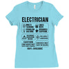 Electrician Ladies Fitted T-Shirt