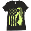 lyme disease awareness Ladies Fitted T-Shirt