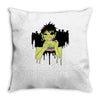 zombie burger 2 Throw Pillow