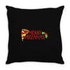 merry pizzamas 3 Throw Pillow