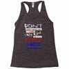 she is a crazy nurse Racerback Tank