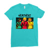 heathers girls black Ladies Fitted T-Shirt