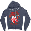 world greatest runner 87 Zipper Hoodie