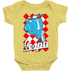 funny vespa chequer board, ideal gift or birthday present Baby Bodysuit