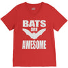 bats are awesome V-Neck Tee