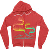aurora Zipper Hoodie