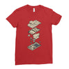 gameboy breakdown Ladies Fitted T-Shirt