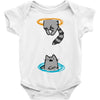 portal cat Baby Onesie