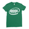 geek inside Ladies Fitted T-Shirt