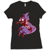 mordecai from regular show, walking dead Ladies Fitted T-Shirt