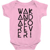 wakanda forever 8 Baby Onesie