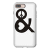 peace and love tshirt party heart tee no war stoner hippie sign ladies iPhone 8 Plus