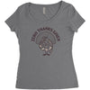 zero thanksgiving Women's Triblend Scoop T-shirt