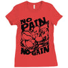 no pain no gain (2) Ladies Fitted T-Shirt