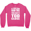 this is perfect for lake days! Crewneck Sweatshirt