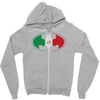 bat man mexican flag mexico logo Zipper Hoodie