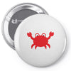 crabby Pin-back button