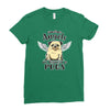 angel pug [converted] Ladies Fitted T-Shirt