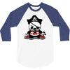 pirate panda 3/4 Sleeve Shirt