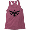 zelda triforce Racerback Tank