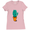 cat tus Ladies Fitted T-Shirt