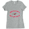 name a lure Ladies Fitted T-Shirt