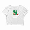 clever girl Crop Top