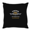 vintage genuine 1971 series all original parts Throw Pillow