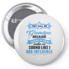 They Call Me Grandpa Partner In Crime Funny Pin-back button