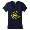 sun Women's V-Neck T-Shirt