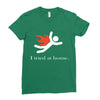 i tred at home Ladies Fitted T-Shirt