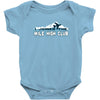 i joined the mile high club if that means tickling the pilot Baby Onesie