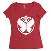 tomorrowland man's Women's Triblend Scoop T-shirt