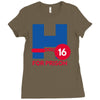 hillary for prison Ladies Fitted T-Shirt
