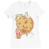 cake delivery Ladies Fitted T-Shirt