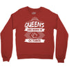 Queens Are Born In October Crewneck Sweatshirt