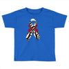 carcinoid cancer ribbon and rose Toddler T-shirt